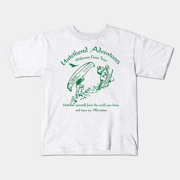 Portage Kids T-Shirt by Untethered Adventures 